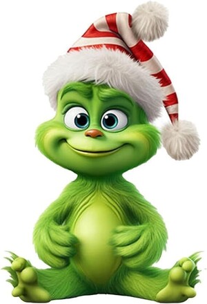 150Pcs Grinch Christmas Tree Ornaments