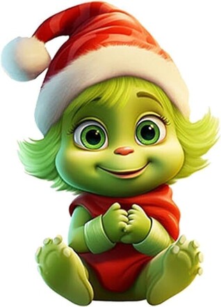 150Pcs Grinch Christmas Tree Ornaments
