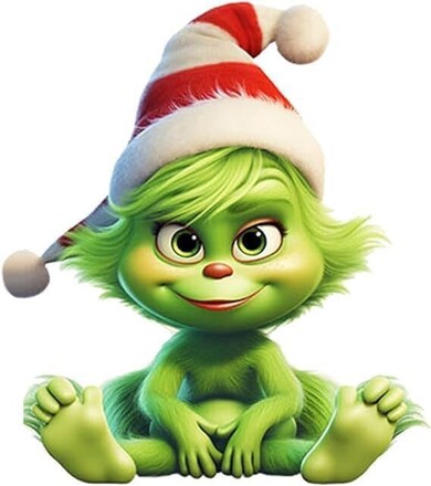 150Pcs Grinch Christmas Tree Ornaments