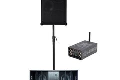 For Rent: ** SOUNDBOKS 4 + DFB BATTERY POWERED WIRELESS SPEAKER AND SUB SYS