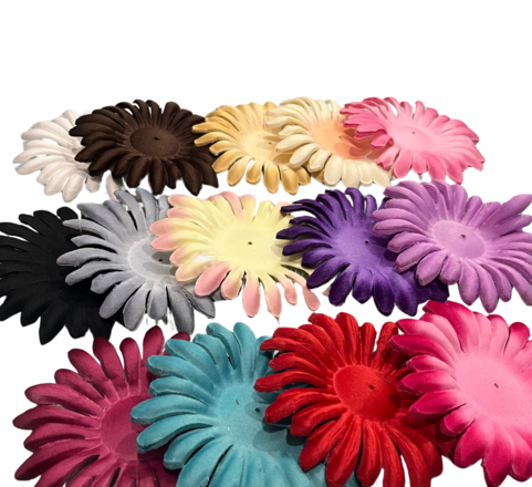 2500 Fabric Flower Petals-DIY Flowers for Hair Bows, Crafts, Etc.