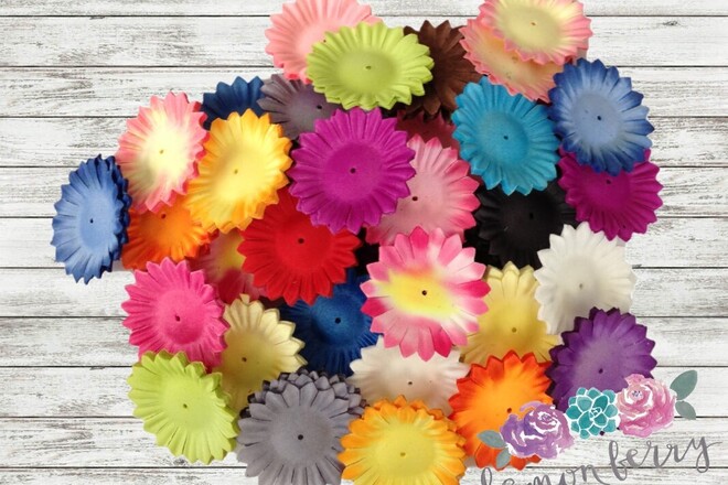 2500 Fabric Flower Petals-DIY Flowers for Hair Bows, Crafts, Etc.
