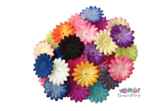 2500 Fabric Flower Petals-DIY Flowers for Hair Bows, Crafts, Etc.