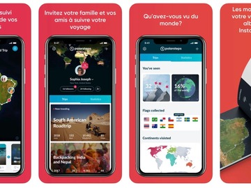 Vente: e-Carte cadeau Polarsteps - Livre photo voyage (96€) 