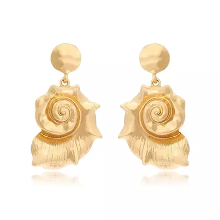 Earrings for Women Alloy Conch Pendant Earrings 25 Set 50 pcs 