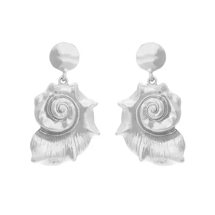 Earrings for Women Alloy Conch Pendant Earrings 25 Set 50 pcs 