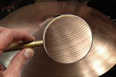 Announcement: fund raising sale of Steve's Johnson's cymbal collection