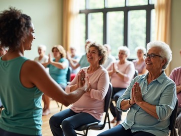 Wellness Session Group: Senior Chair Yoga Class with Amber