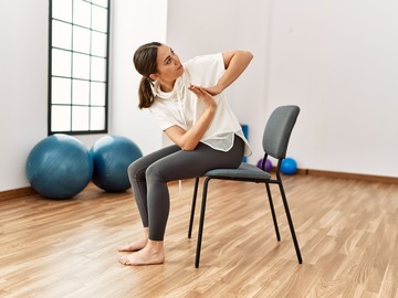 Wellness Session Single: Private Chair Yoga Session with Amber
