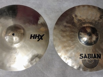 Selling with online payment: Sabian HHX 14" X-Celerator Hats - Brilliant 