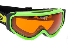 General outdoor: GOGGLE – Ski Goggles – Matt Neon Green – Orange Lenses – Cat.S2 