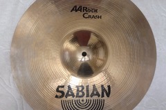 Selling with online payment: Sabian AA 16" Rock Crash Cymbal - Brilliant 