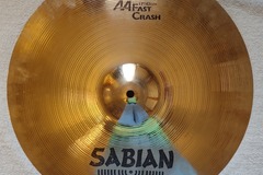 Selling with online payment: Sabian AA 17" Fast Crash Cymbal - Brilliant