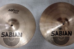 Selling with online payment: Sabian AAX 13" Stage Hats - Hi Hats - Natural