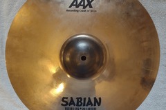 Selling with online payment: Sabian AAX 16" Recording Crash Cymbal - Brilliant 