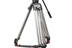 Vermieten: Secced SC-V15/100RP Fluid Head mit Sachtler Aluminium Beinen