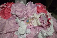 Selling with online payment: USED-Women Princess Peach Cosplay Costume - Size Medium