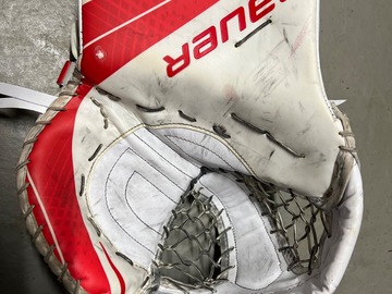 Verkaufen mit Online-Zahlungen: Bauer Vapor Fanghand weiß/rot