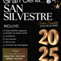 Servicios: CENA SAN SILVESTRE 31-12 