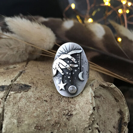 200pcs Zodiac Rings