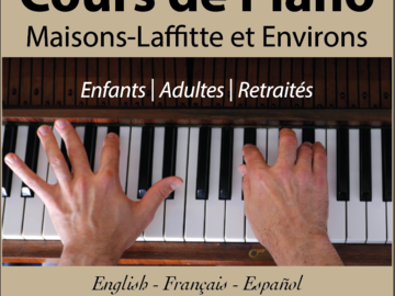 Offre: Cours de piano à Maisons-Laffitte et alentours
