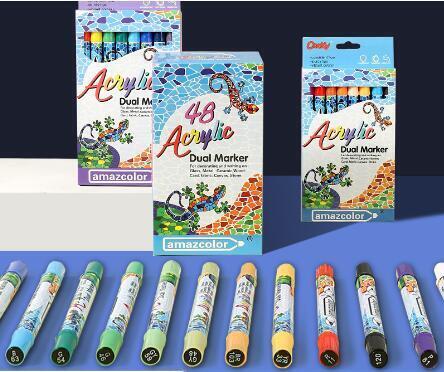 200pcs Student painting marker writing office support