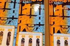 Selling with online payment: NYCC Naruto skateboard deck