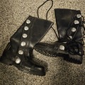 Selling with online payment: Black Leather Boots