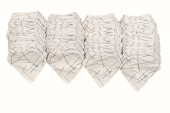 Bulk Lots: 100 Baby Triangle Bandana Bib Scarf for Feeding Teething 