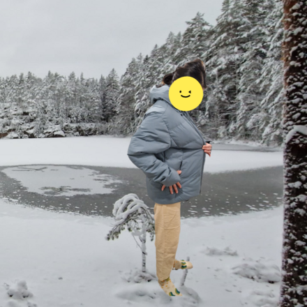 Lämmin Patagonia untuvatakki