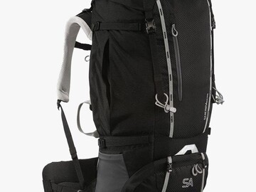 General outdoor: Vango Sherpa 60:70S Rucksack, Black, One Size