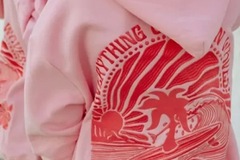 Bulk Lots: pink palm puff hoodies