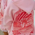 Bulk Lots: pink palm puff hoodies