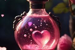 Selling: LOVE Spell Jar; MAKE YOUR OWN Spell Jar. Step by step!