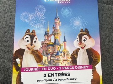 Vente: Wonderbox "Disneyland Paris - Journée en duo 2 Parcs" (238€)