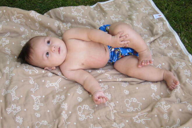 100 pcs Baby Jaquard Cotton Crib Swaddling Blankets
