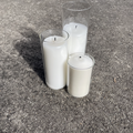 Selling: Assorted Size Pillar Candles 