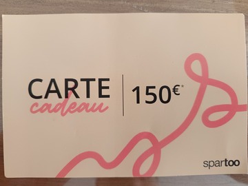 Vente: Carte cadeau Spartoo (150€)