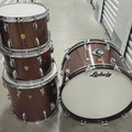 Selling with online payment: 1966 Ludwig Burgundy Sparkle Kit - 4 Piece