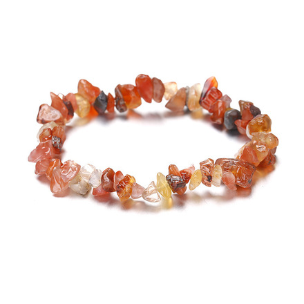 200 Pcs Colorful Natural Stone Handmade Bracelets