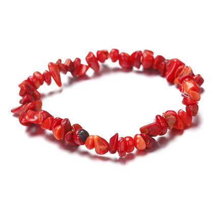 200 Pcs Colorful Natural Stone Handmade Bracelets
