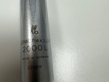 Gebruikte apparatuur: Kavo SONICflex LUX 2000L