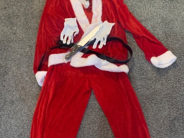 Selling with online payment: Physco Santa Costume