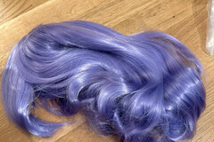 Selling with online payment: Purple wig