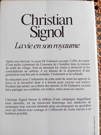 La vie en son royaume - Christian Signol - France Loisirs