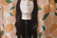 Selling with online payment: Long Black Curly Wavy Wig