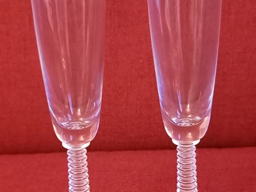 Vente: 2 FLUTES A CHAMPAGNE NEUVES