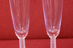 Vente: 2 FLUTES A CHAMPAGNE NEUVES