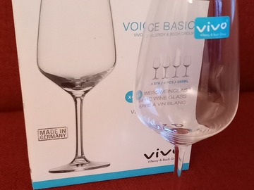 Vente: 4 VERRES A VIN NEUFS VILLEROY ET BOSCH