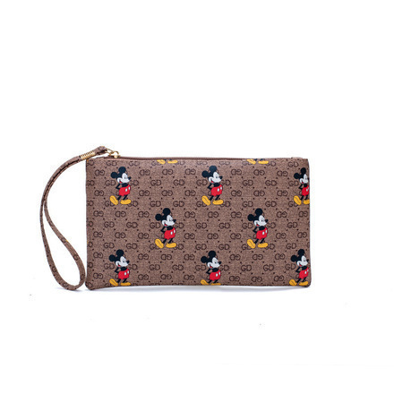 60 pcs cartoon hand-held coin purses Mickey cell phone bags